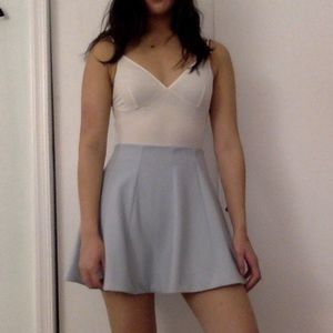 Urban Outfitters Blue Skater Skirt
